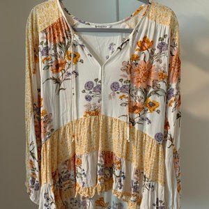 American Eagle Floral Tunic